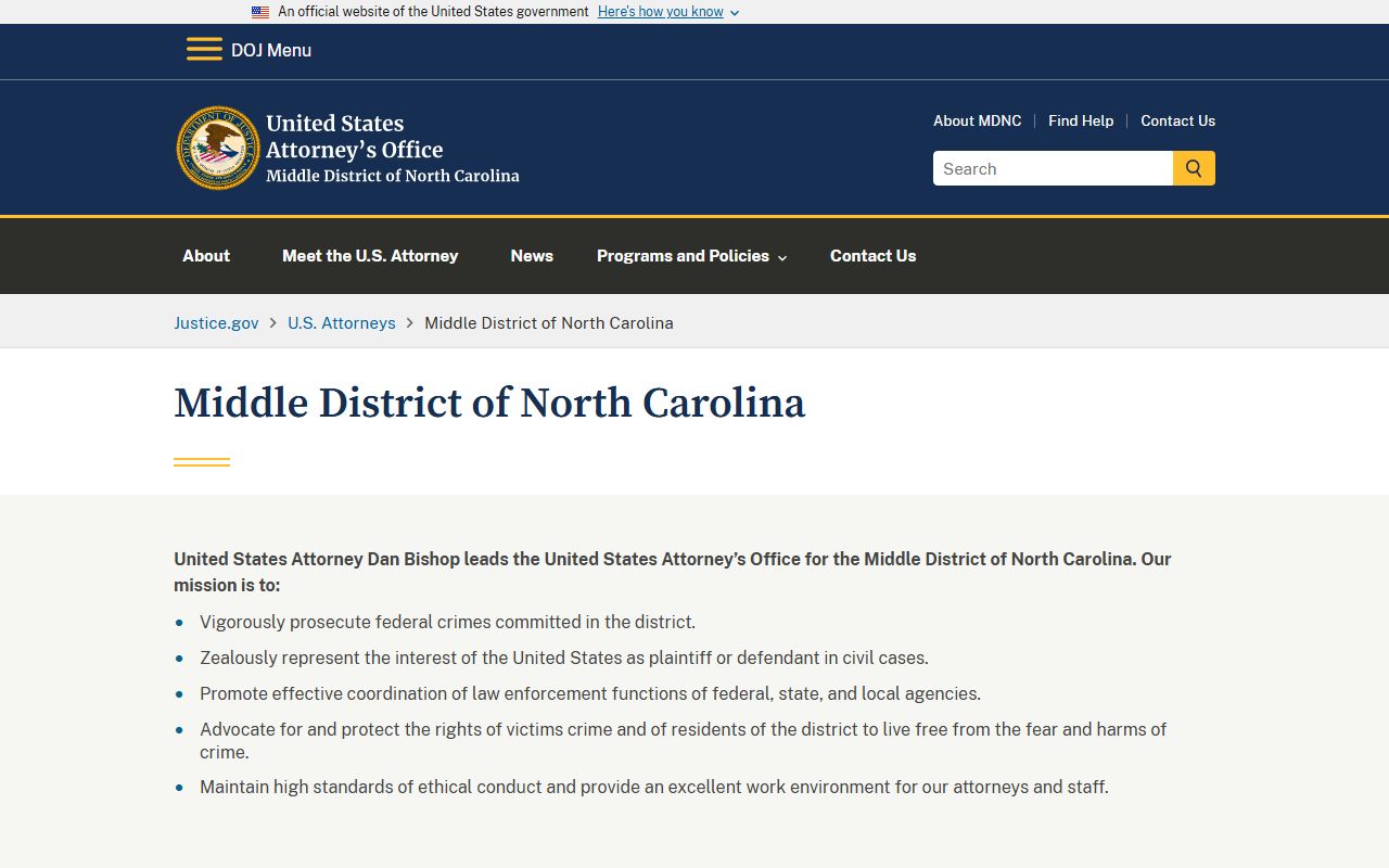 Davidson County arrest records federal prosecutor source