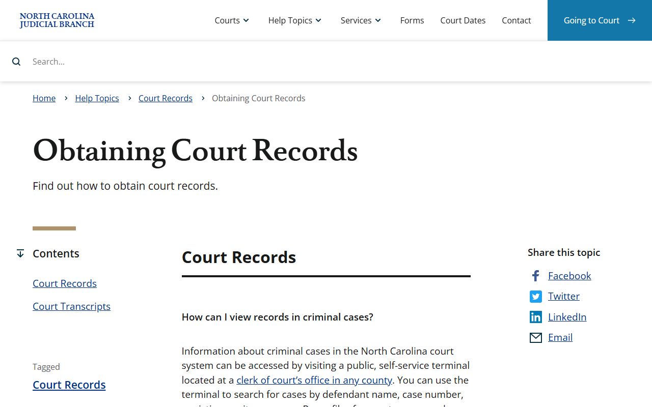 Davidson County court records obtaining copies from the clerk